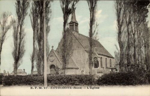 Ak Zuydcoote Nord, Kirche - 4307812 - Bild 1 von 2