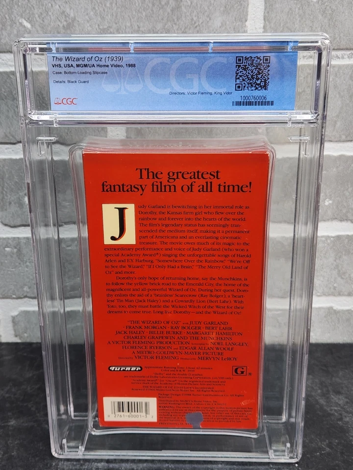 Wizard Of OZ VHS 1998 CGC 9.4 - Image 2 of 4