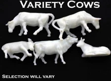 COWS COWS 5 Pack Variety HO Scale Detailing 1/87 scale