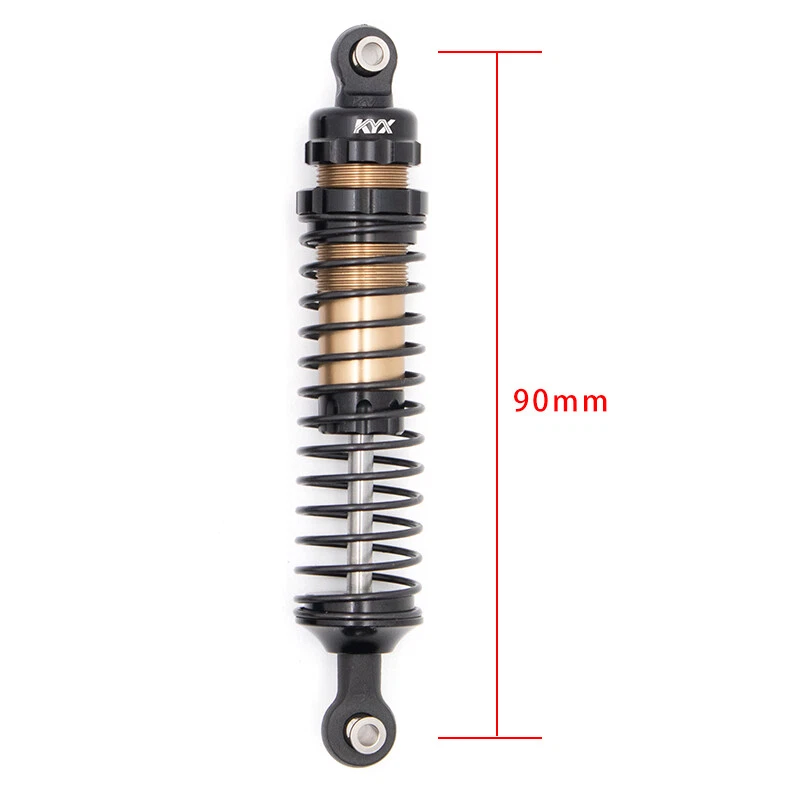 KYX Metal Adjustable Shock Absorber Spring Damper for Axial SCX10 III Capra UTB - Image 2 of 4