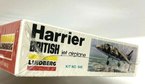 Lindberg 1:72 Harrier British Plastic Model Airplane Kit (NEW) - Picture 2 of 4