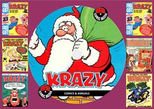 Krazy UK Comics & Annuals On PC DVD Rom (CBR Format)