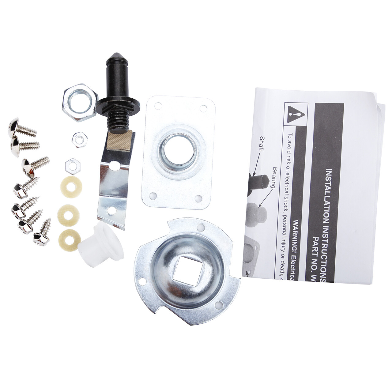 Drum Shaft & Bearing Kit For GE Dryer WE25X205 WE25M40 AP2619300