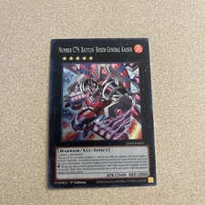 Yugioh Number C79: Battlin' Boxer General Kaiser LD: Soulburning Volcano Mint