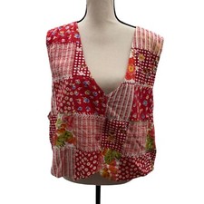 Handcrafted patchwork vest