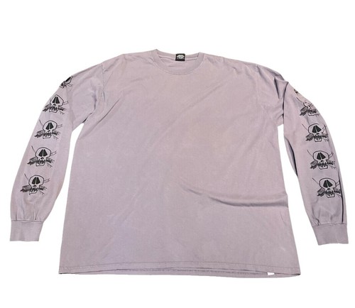 STUSSY Long Sleeve Shirt L Cotton CRM | eBay