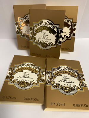 Lot 5 Eau d'Hadrien By Annick Goutal 0.06ozEau De Toilette Spray For Women Rare