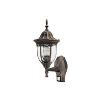 Milano Garten Wandleuchte Metall Antik-Gold E27 Gartenlampe AußEnwandleuchte