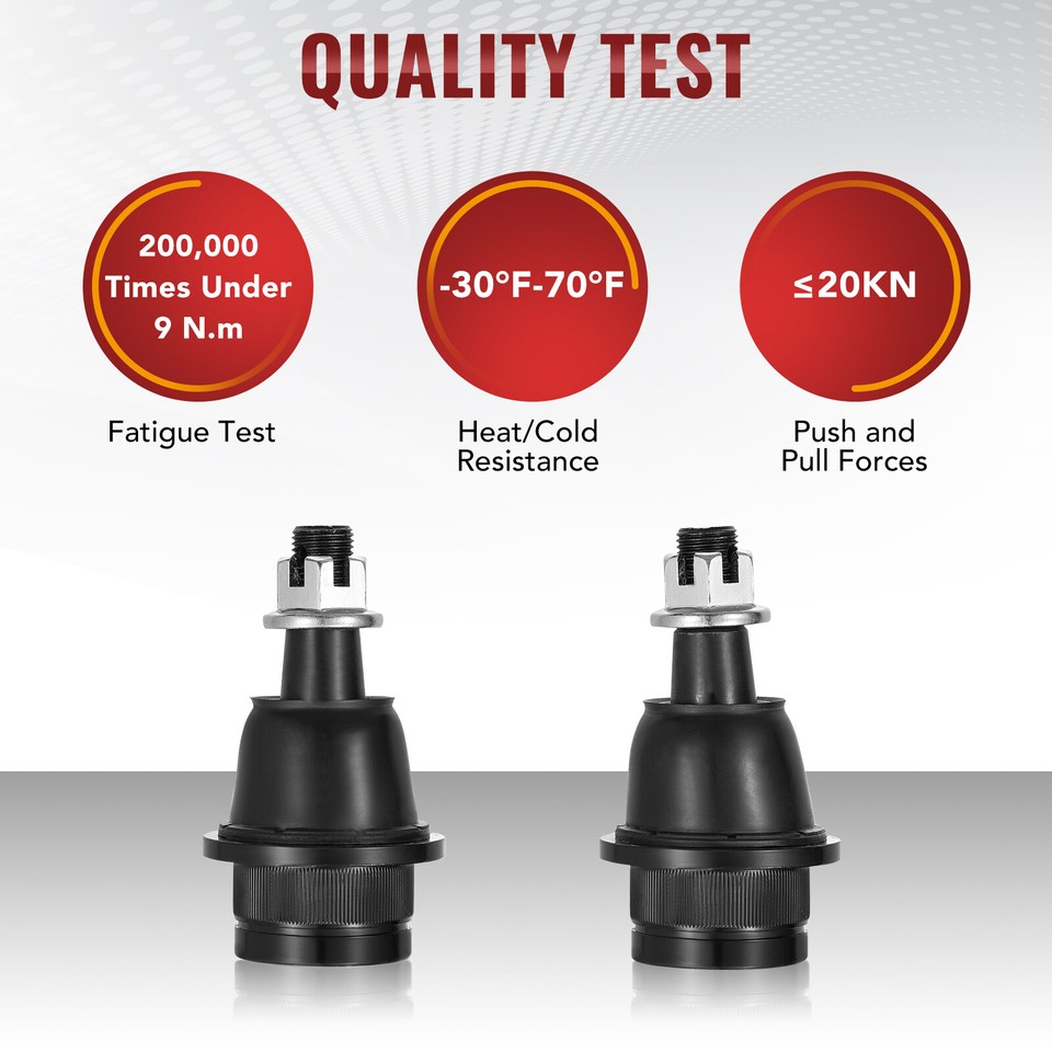 METRIX Front Upper & Lower Ball Joints Kit – Chevy GMC Silverado Sierra 1500 – 4PC