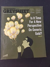 CDN MONTHLY GREYSHEET  NOVEMBER 2018
