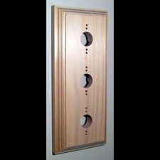 Period Triple Pine Pattress - For Mounting Three Period Dolly Light Switches