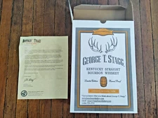 2024 George T Stagg Empty Box With Letter BTAC Buffalo Trace Antique