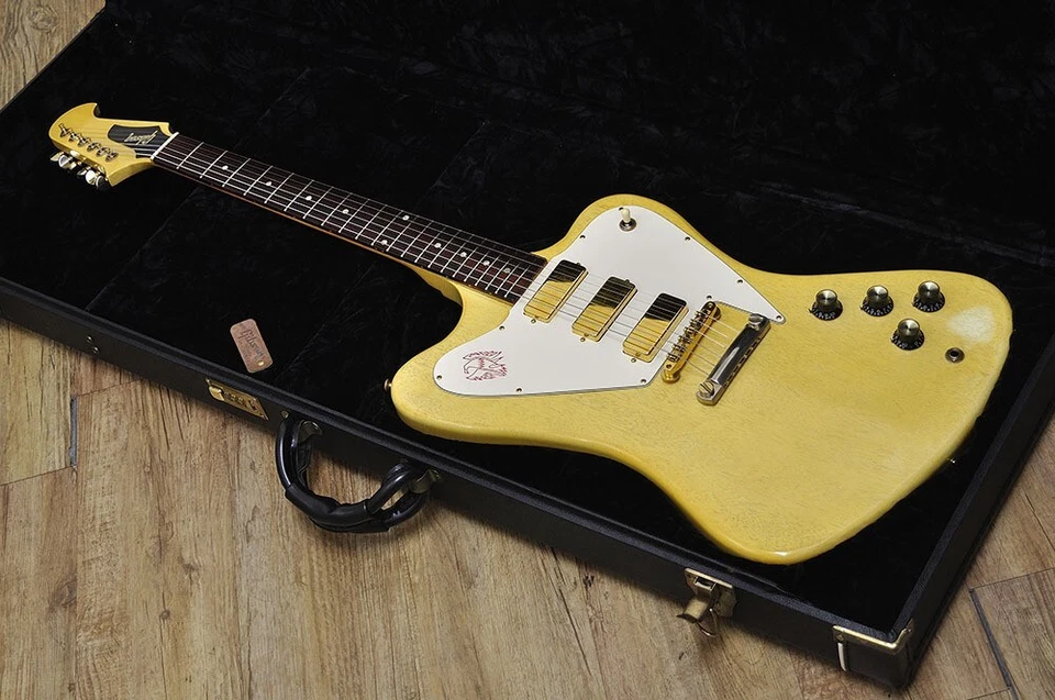 [Gibson] Custom Shop Non Reverse Firebird VII TV White Gold Hardware USA 2008 - Bild 2 von 4