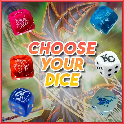 KONAMI YuGiOh OFFICIAL DICE BUNDLE | BLUE EYES KC KAIBA CORP TIMAEUS HARPIE | eBay KONAMI YuGiOh OFFICIAL DICE BUNDLE | BLUE EYES KC KAIBA CORP TIMAEUS HARPIE | eBay