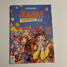 Art Maker Manga Colouring Book by Hinkler Pty Ltd Paperback Book