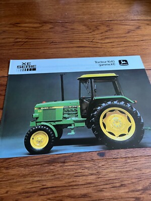 John Deere 1640 X-E Series Tractor French For 1985 Brochure AMIL21 ver2