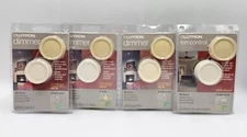 Lot Of 4 Different Lutron Dimmer Switch Rotary White/Ivory Single Pole 600W 1.5a