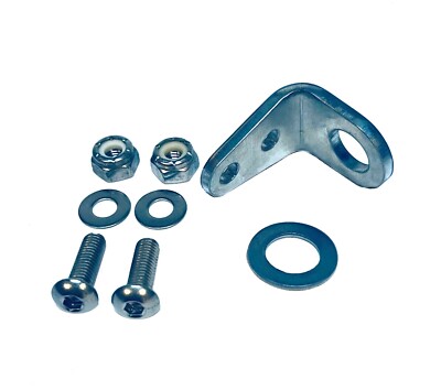 Stainless Steel AN Bulkhead Tab Bolt On for -4 AN Fittings | eBay