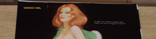 VTG 1970-71 VARGAS Pinup ART Lot~
