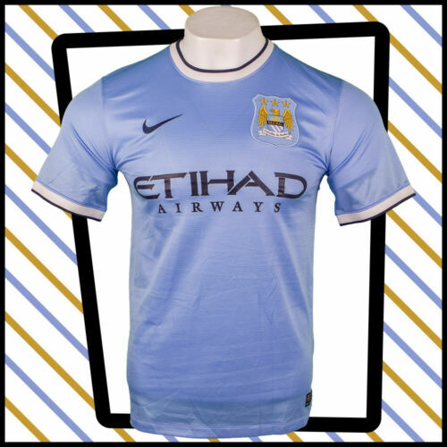Maillot Extérieur Manchester City 2011/12 - Taille L, Tevez 32, Patchs Etihad & PL, Occasion Rétro