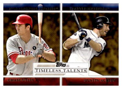 2012 Topps  Chase Utley / Dustin Ackley #TT-2 Phillies / Mariners