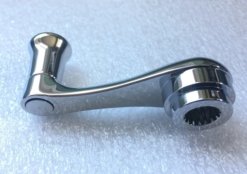 Camión Chevrolet GMC 1936-1938 manivela interior parabrisas con perilla cromada envío gratuito Foto 4 de 4