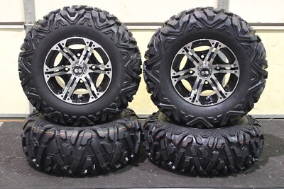 YAMAHA GRIZZLY 450 25'' QUADKING ATV TIRE & VIPER M/B WHEEL KIT IRS1CA BIGGHORN