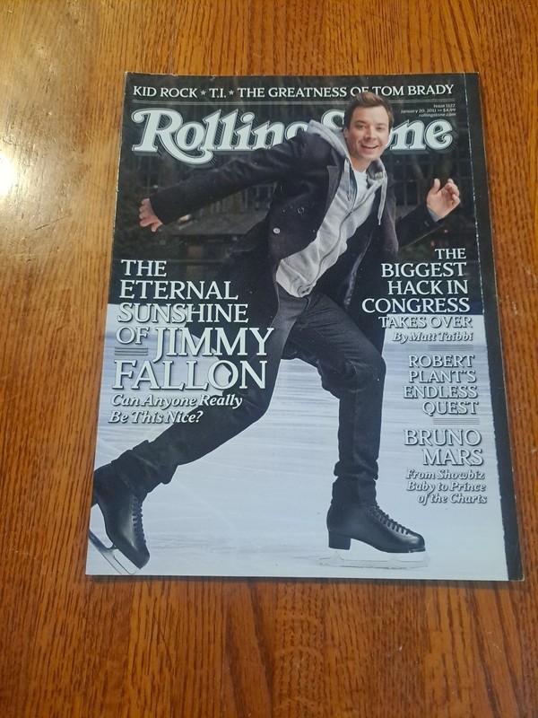 ROLLING STONE MAGAZINE ISSUE 1122 JAN 2011 JIMMY FALLON