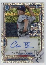 2021 Bowman Chrome Prospects Speckle Refractor 224/299 Hyun-il Choi Auto d4v