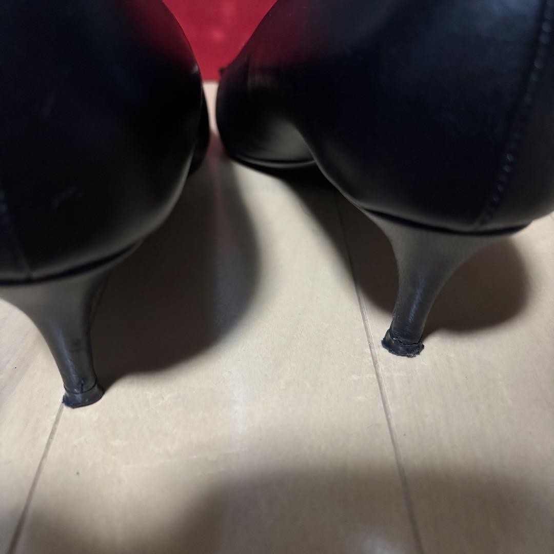 Valentino Garavani Pumps Heel Studded Leather Black EU35/US5 116187c thumbnail 3