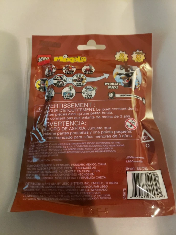 LEGO - Mixels NUEVO/SIN ABRIR/DESCONTINUAR - S.8 - SHARX Foto 2 de 2