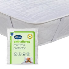 Silentnight Anti Allergy Mattress or Pillow Protector Hypoallergenic Easy Fit