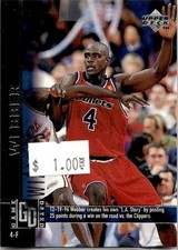 Chris Webber #135 Prices | 1997 Upper Deck Game Dated Memorable 