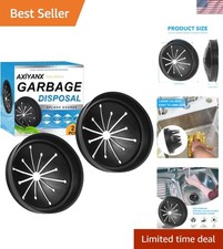 High-Quality 3 3/8 Inch Rubber Splash Guard  Stopper for Kitchen Sink - 2 Pcs