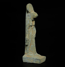 Ancient Egyptian Antiques Bronze Statue of Goddess Sekhmet Artifact Figure BC