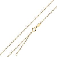 Fascination By Ellen K. Kette Aus 585/- Gelbgold Diamantiert Ankerkette 42+3Cm