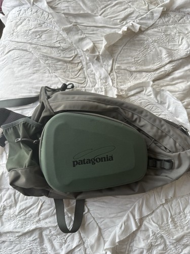Patagonia Stealth Atom Sling 8L Grey Fishing Pack RARE