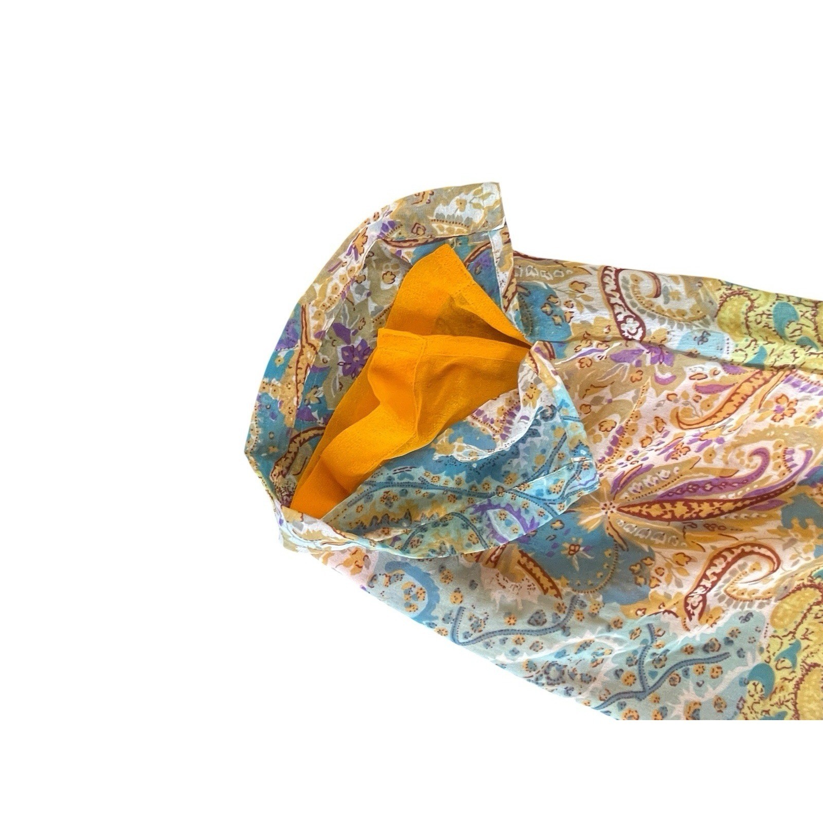 Sacred Threads Mixed Media Patchwork Pull-On Wide… - image 8