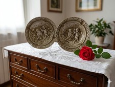 Coppia Piatti Capodimonte - Cm 19