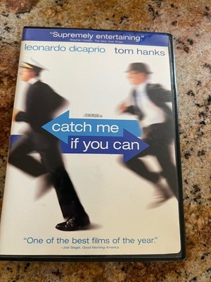 DreamWorks Catch Me If You Can DVD PG-13 2003 DiCaprio Hanks Region 1