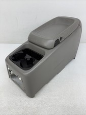 99-02 Chevy Silverado Gmc Truck Center Console Wcupholder Suburban Oem Gray