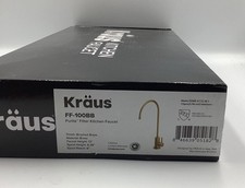 Kraus Purita Kitchen Filter Faucet Brushed Brass FF-100BB BRAND NEW - OPEN BOX