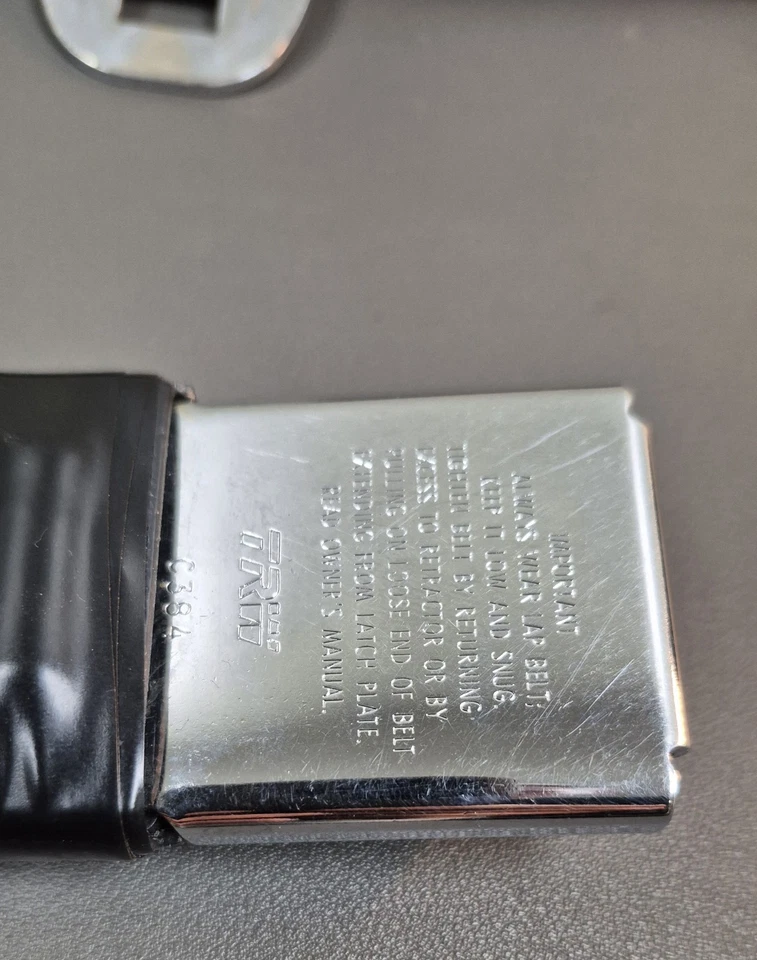 1982-93? S10 Blazer GMC S15 Jimmy OE Driver Seat Belt Retractor And Buckle - Image 4 of 4