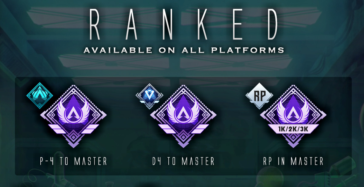 Apex legends Ranked BR+Arena ALL platforms! Read description