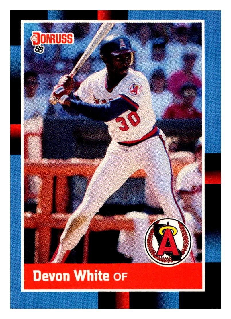 1988 Donruss #283b Devon White