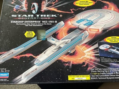 Vtg 1994 Star Trek Generations Starship Enterprise NCC-1701-B Playmates 