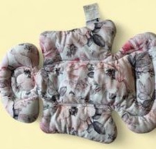 Bomolour Floral Pink Baby Support Cushion for Strollers Carriers Reversible