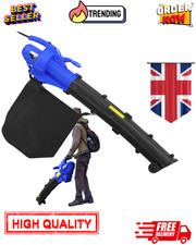 3000W Leaf Blower 3IN1 Electric Garden Vacuum Hoover Van Mulcher Shredder W/ Bag