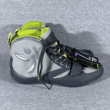 Zumba Fitness ZTop High Top Dance Shoes Women  s 9 Gunmetal Gray Neon NWT Rare