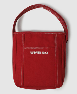 Umbro Canvas Tote Bag Unisex Casual Lifestyle Sports Shoulder Bag Red UQ323CBG92